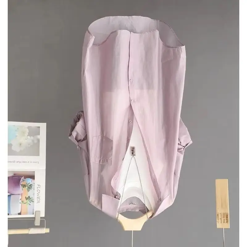 

Thin Micro-transparent Sunscreen Clothes Female New 2026 Summer New Very Fairy Sunscreen Shirt Versatile Shirt Jacket Breathable