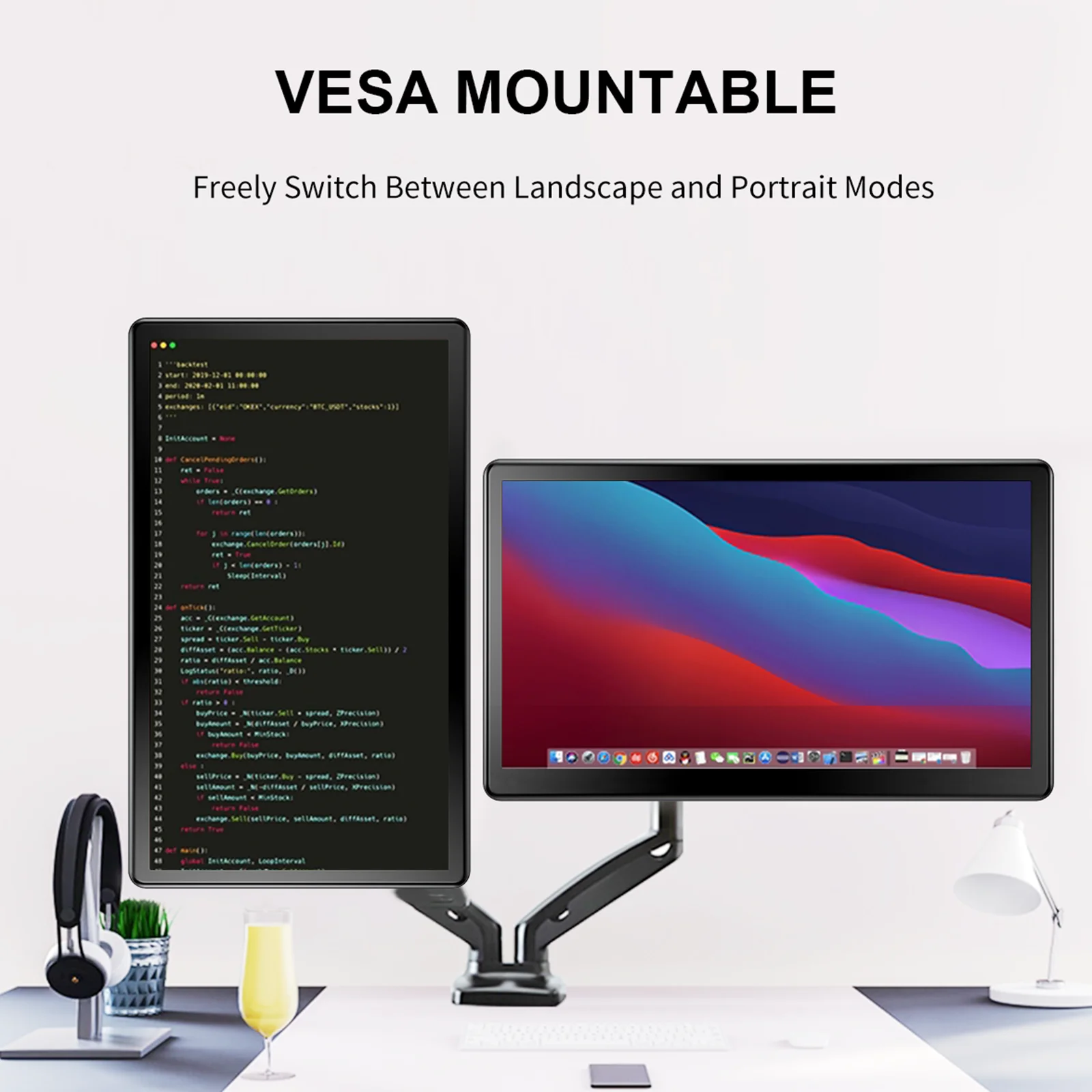 Monitor de toque tela de 15.6 polegadas fhd 1920x1080 segundo display hdmi usb tipo c para cctv pc escritório portátil com vesa 75*75mm