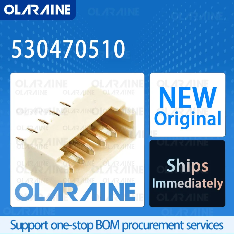 50/200/500Pcs 530470510 100% brand new and original IC chip Headers and wire housings 5 Position Current 1 A 125v