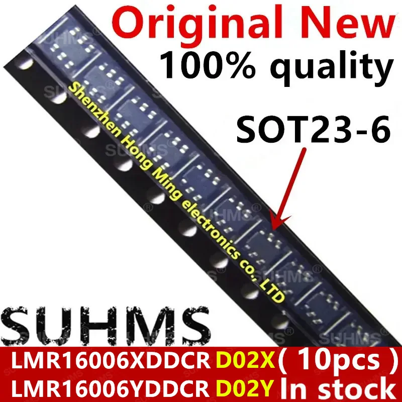 (10piece)100% New LMR16006 LMR16006XDDCR D02X LMR16006YDDCR D02Y sot23-6