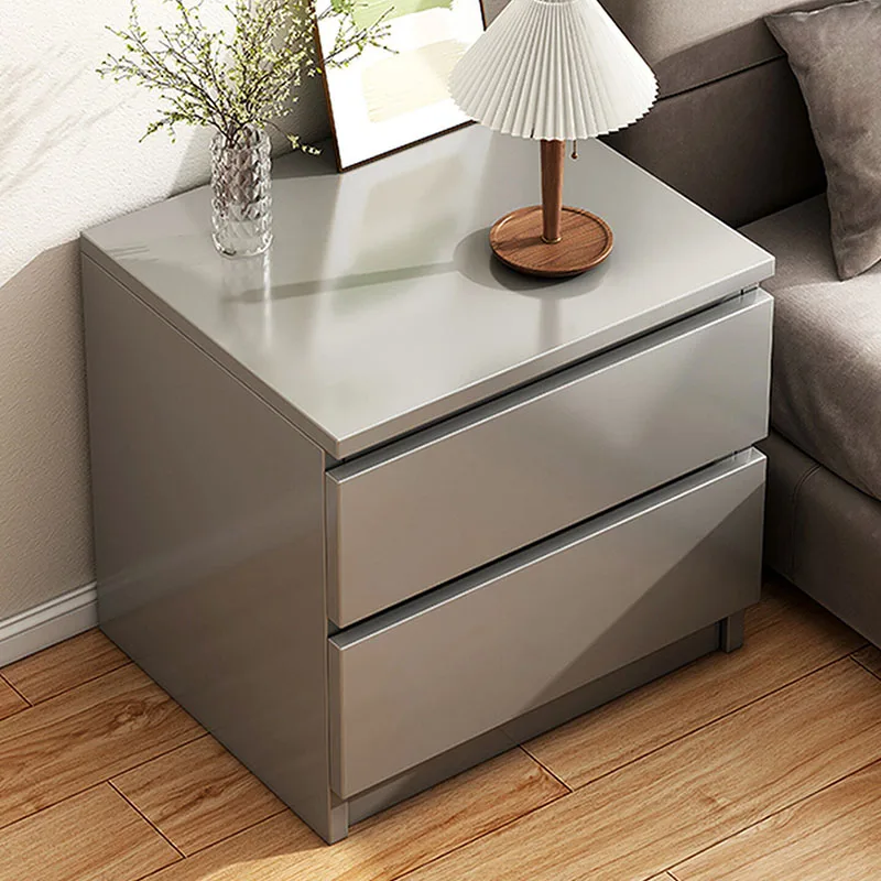 Mesita de noche móvil para dormitorio, gabinetes para café, librero con cajones, organizador de lujo para almacenamiento, mesa de noche, muebles para el hogar