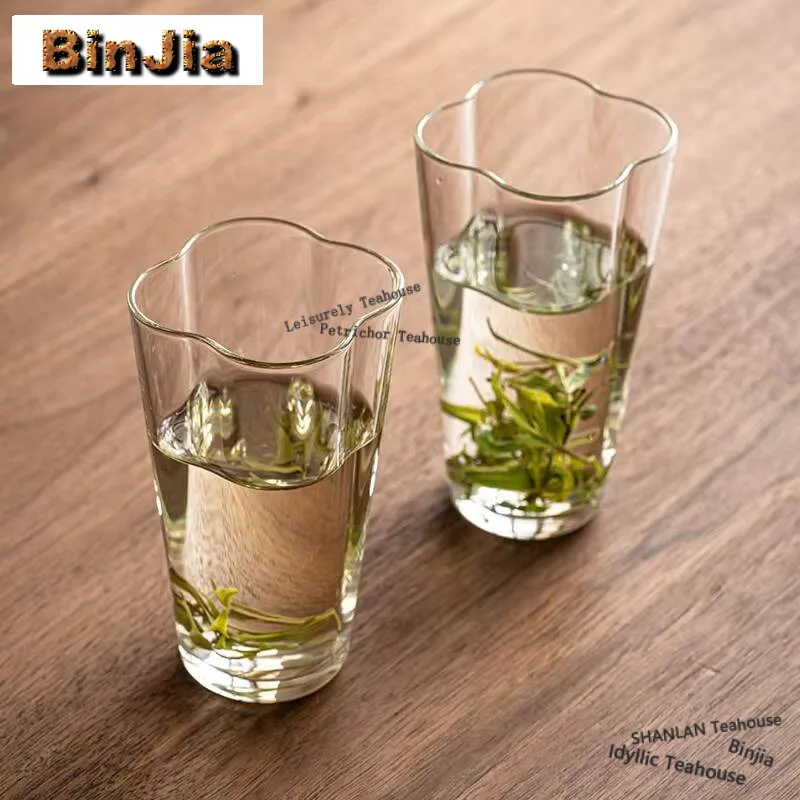 160ml High Borosilicate Glass Handmade Master Cup Household Heat Resistant Glass Milk Cup Elegant Tea Pair Smelling Cup Teaware