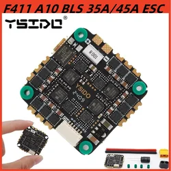 YSIDO 2-6S F411 Controller di volo AIO BMI 270 BLHELI_S 35A 45A ESC OSD barometro sensore di corrente per RC Mark4 5 pollici FPV Drone