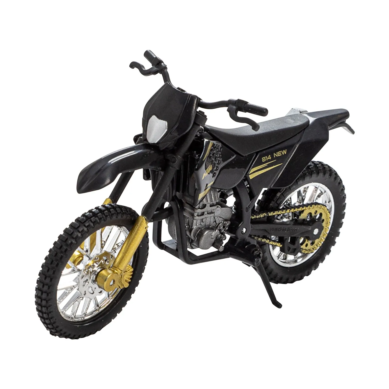 Simulation Alloy Motorcycle Model Realistic Motorbike Ornament for Tabletop Display Boys Holiday Birthday Gifts