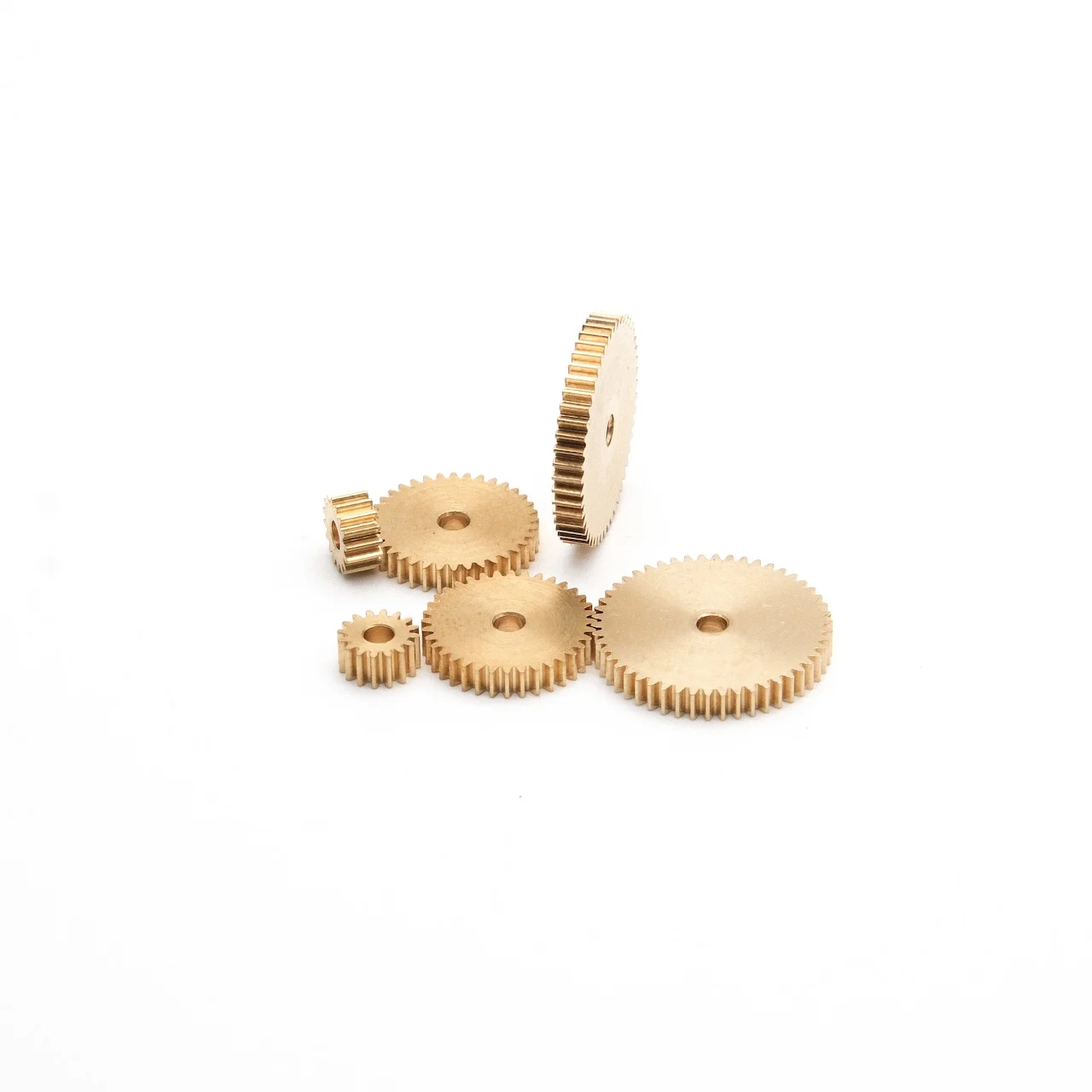 0.3M Mini Copper Gear 28/30/40/41/45/48/60 Teeth 2/3MM DIY Mechanical Copper Spur Gear