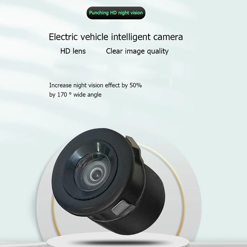 HD Car Rear View Camera Night Version Backup lectric Vehicle Intelligent Camera  Parking Reversing Assistance