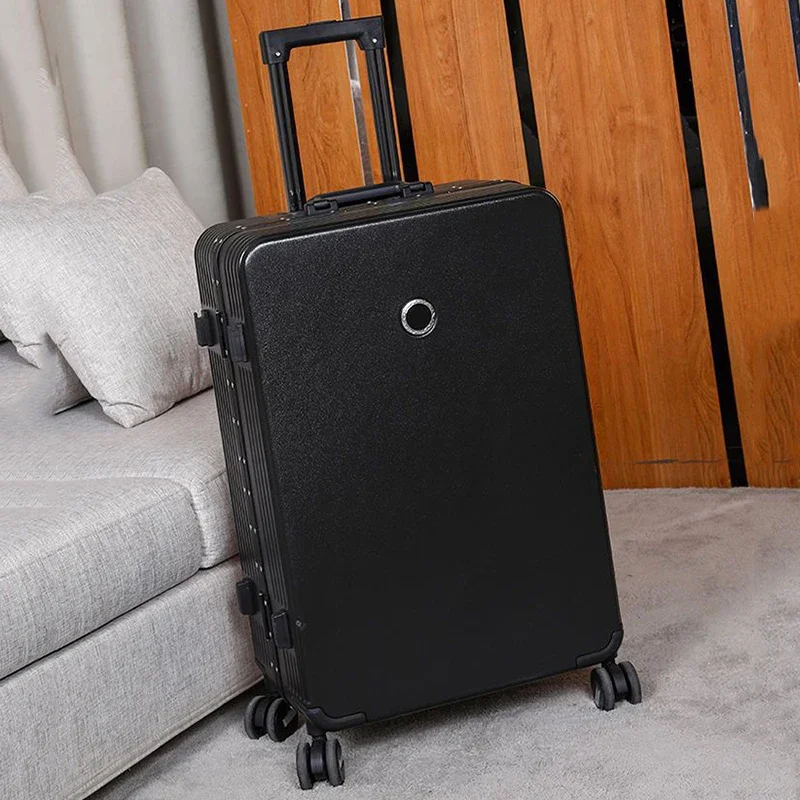 2023 New Super Large Capacity Male and Female Aluminum Frame Luggage Case Student Trolley Password Boarding Travel Suitcase Bag