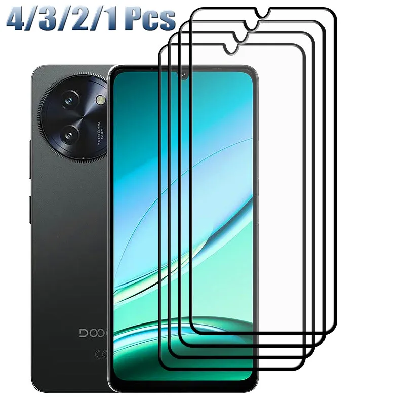 For Doogee Note59 Pro+ Note59 pro Note 59 Screen Protector 9H Clear Front Tempered Glass film 4/3/2/1PCS