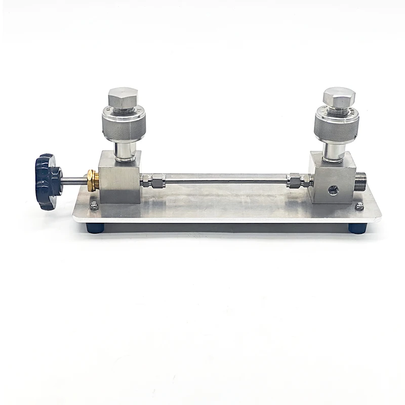 

2 Interface air Pressure Calibrator 25MPa Pressure Table Expansion Eixture Pressure Gauge Calibration Expansion Equipment