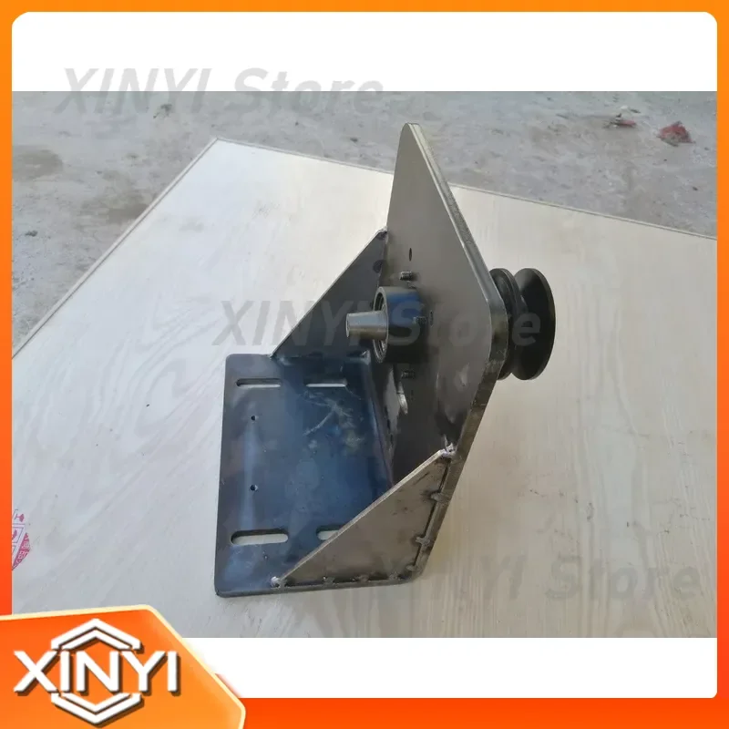 for Universal Range Extender Generator Bracket Mounting Kit with Pulley Fits for 2000W to 8000W Generators Heavy Duty Steel