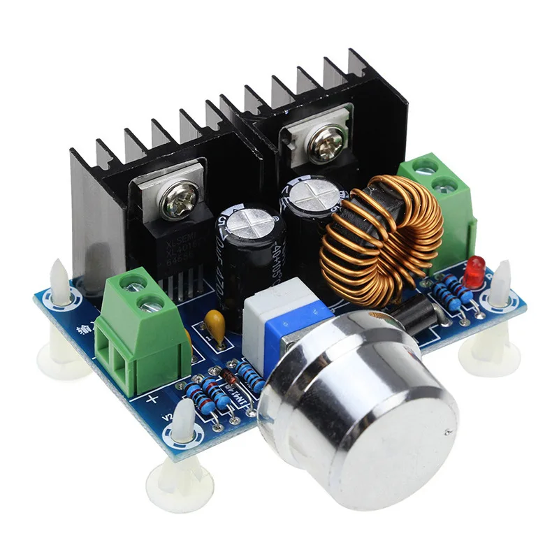 2pcs XH M401 DC DC Step Down Module XL4016E1 High Power 8A Voltage Regulator for Car Solar Arduino
