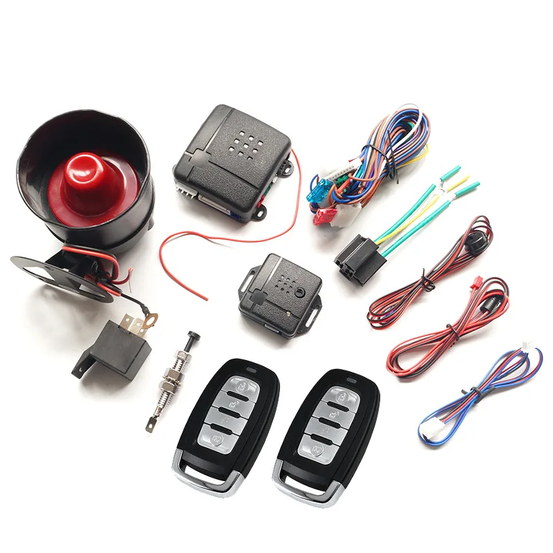 

Car Alarm12V Car Anti-theft Alarm Vehicle Anti-grab Flameout Alarm Device