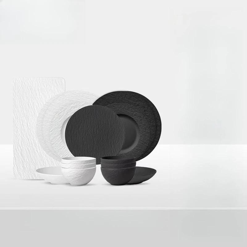 Tableware set, tableware set, dishes, household light luxury premium 6-person food 16 pieces