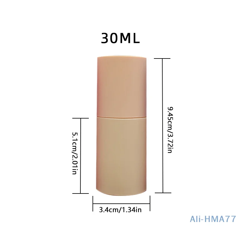 컬러 화장품 분리 크림 병, 프레스 로션 병, 페이스 크림 서브 병, 액체 파운데이션 병, 30ml