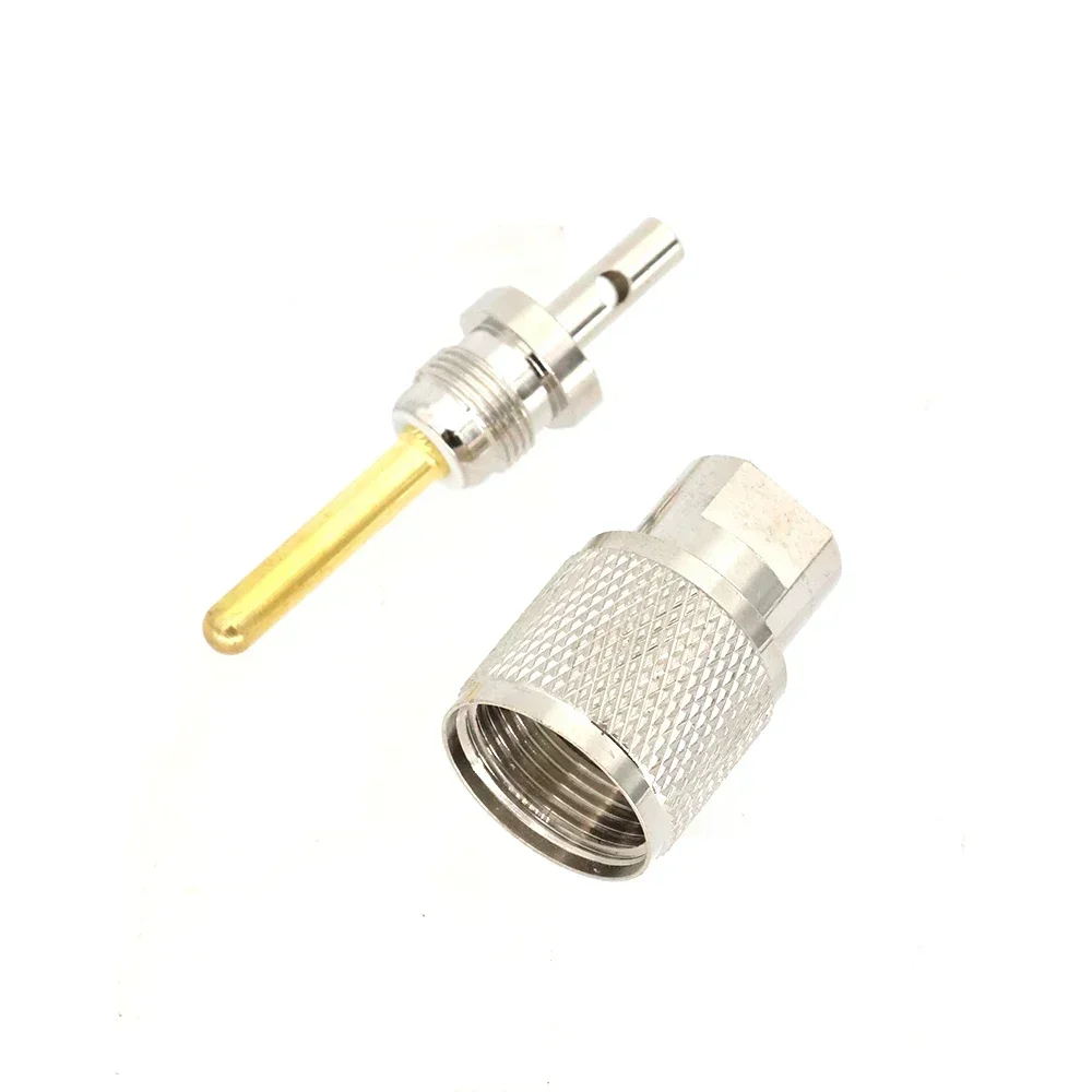 Conector de enchufe macho UHF, engarce para Cable RG316, RG174, LMR100, RG178, adaptador RF