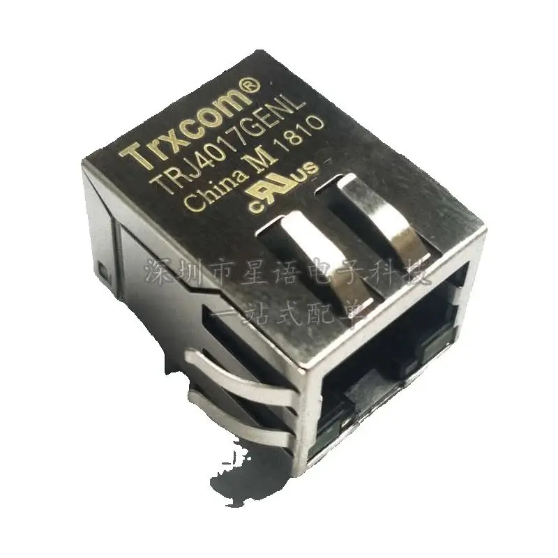 10 pcs/TRJ4017GENL brand new original built-in transformer network interface socket RJ45 spot straight shot