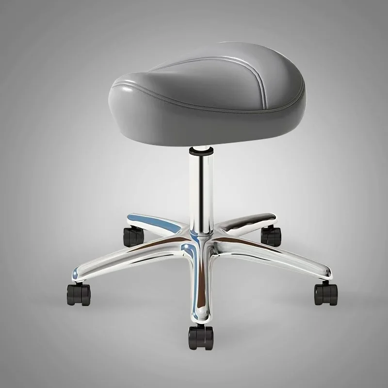 New Beauty Salon Dedicated Rotating Elevating Roller Hairdressing Stool For Salons, Home Use, Manicure Round Chair