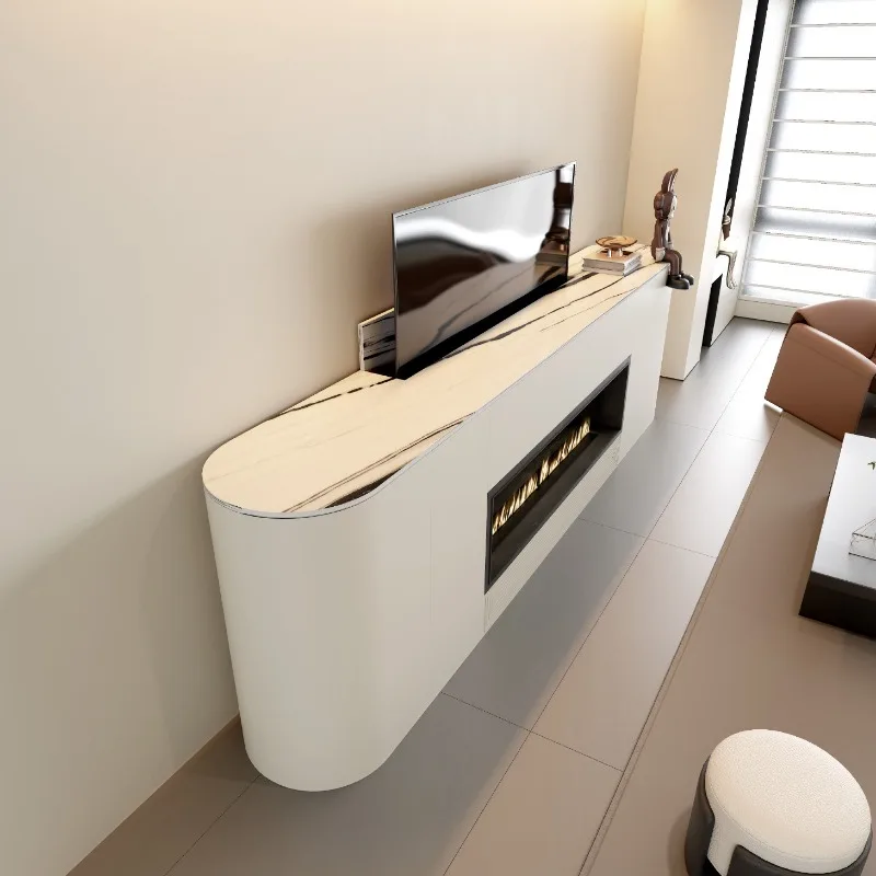 

Lifting TV Stand Electric Remote Control Telescopic Household Intelligent Hidden Lifting Rack TV Stand