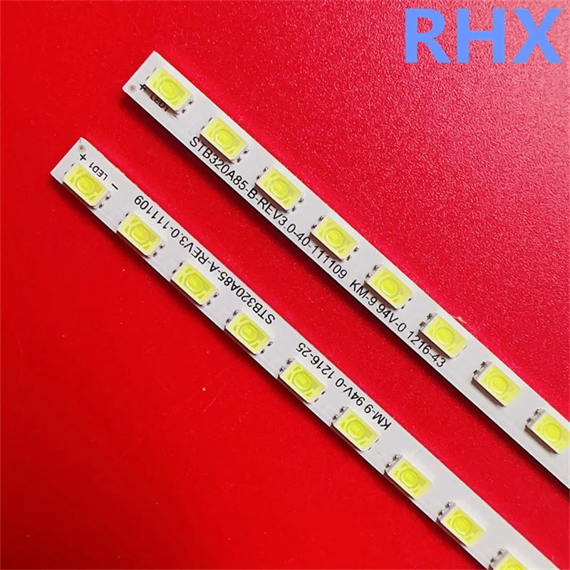 FOR skyworth 32E59RM LED32919 Article lamp  STB320A85-A + STB320A85-B REV3.0 1piece=40LED 356MM 2piece/set