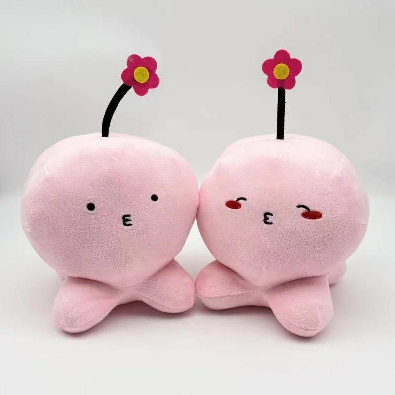 ตุ๊กตาปลาหมึกยักษ์สีชมพู TreasuringU 2025 ของเล่นตุ๊กตาสัตว์น่ารักขนาดเล็ก หมอนตุ๊กตาอนิเมะ ของขวัญคริสต์มาส