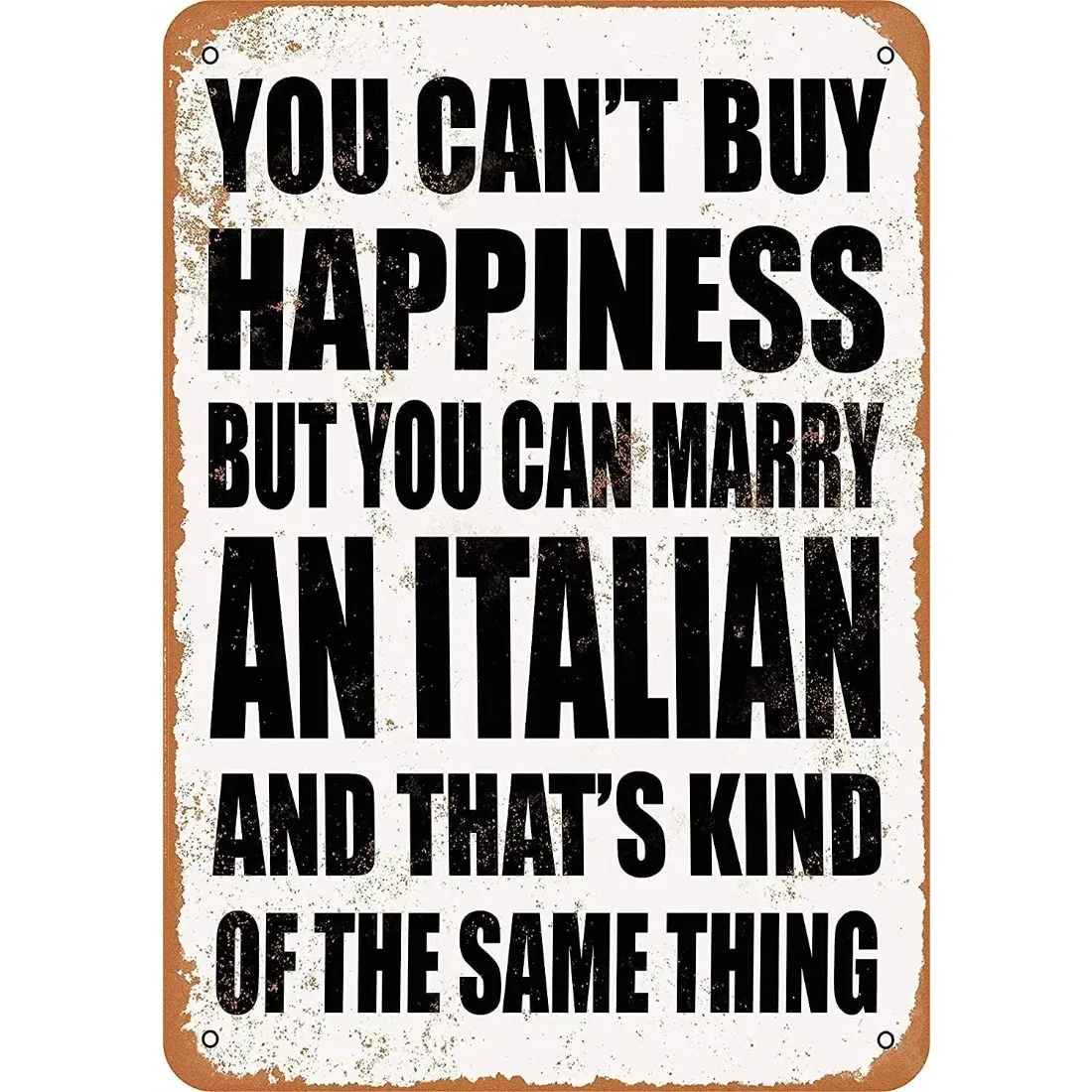 Tin Sign 