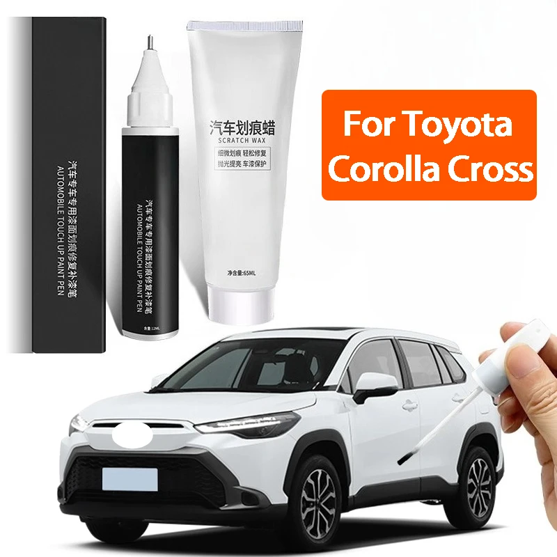 For Toyota Corolla Cross Car Paint Repair Pen Original Paint Repair Varnish Pen Scratch Cream Finish Repair Set