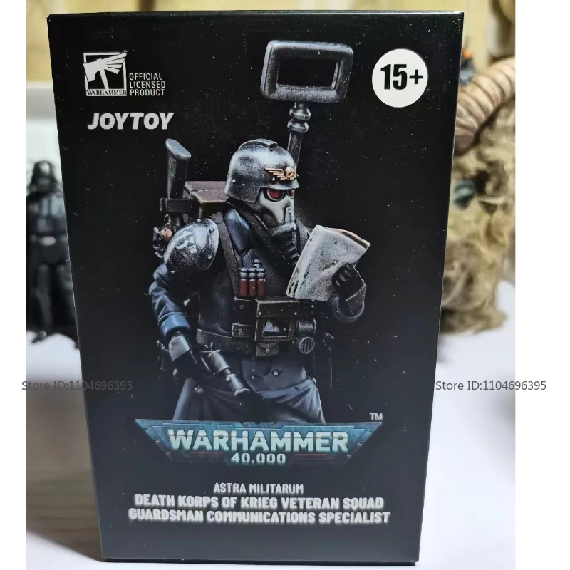 

In stock Warhammer 40K Krieg Signal Corps Children's toys Animation game figures Promotional items Birthday gifts Ornaments