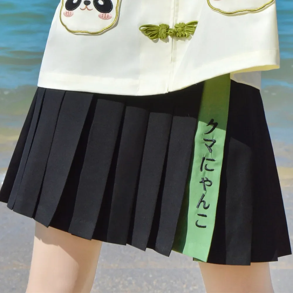 Süße Kindergarten JK Uniform Panda lose Matrosenanzug Schulmädchen Schuluniform Cosplay Frauen Cosplay japanische Mode