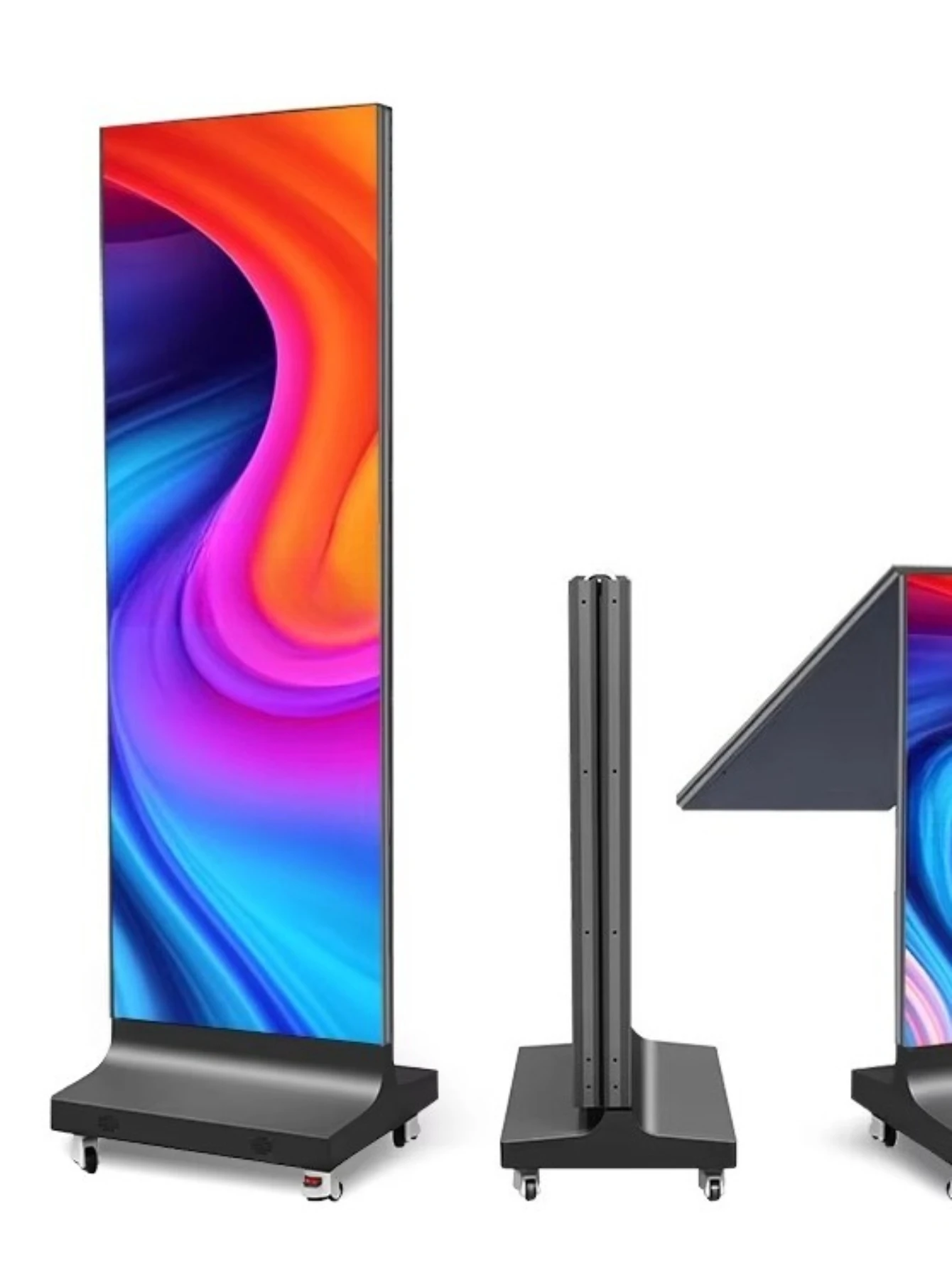 P1.86 P2 P2.5 Portable LED Display Board Foldable Indoor LED Video Wall for Poster and Banner