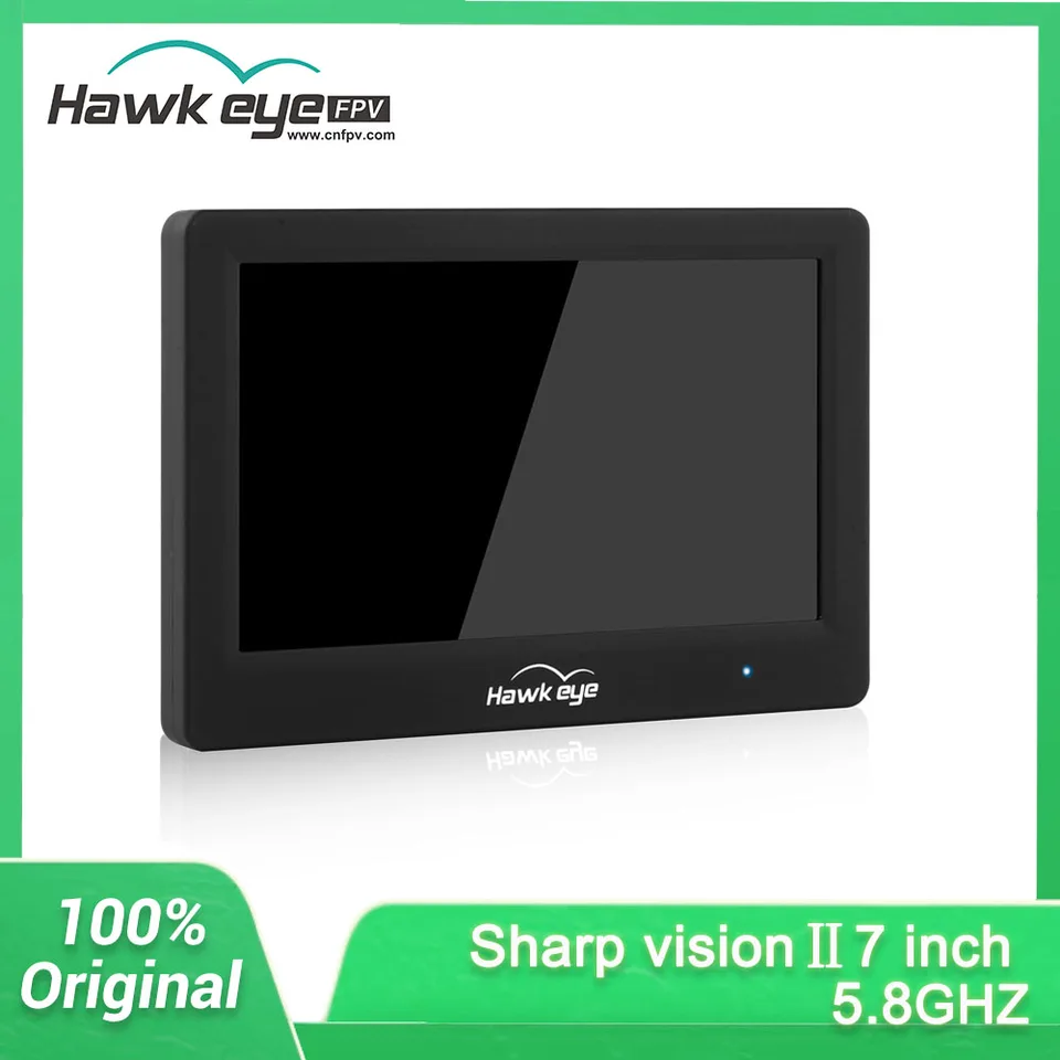 BETAFPV Hawkeye Little Pilot 7 1024x600 Monitor 1000LUX 4.9G 5.8G 6G