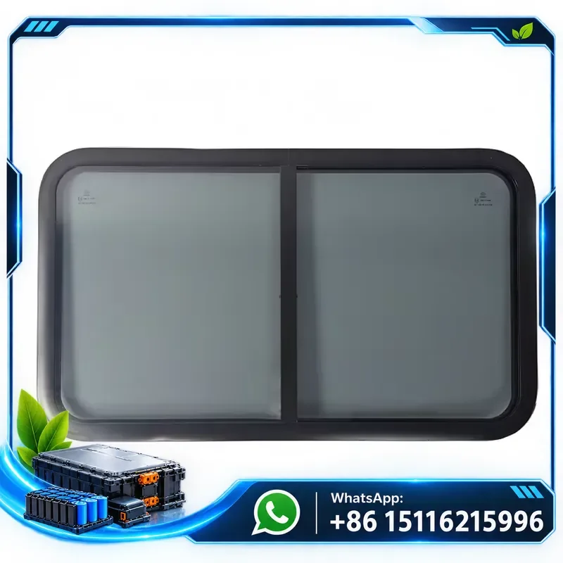 High Quality MAYGOOD Reliable 900*500 mm Aluminum Alloy Sliding Window Round Corner E-Mark Certified for Camper Van Caravan