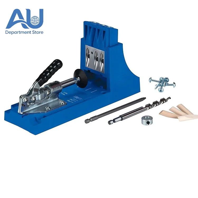 K4 Woodworking Oblique Hole Locator Pocket Screw Drilling Woodworking Mini Oblique Hole Locator