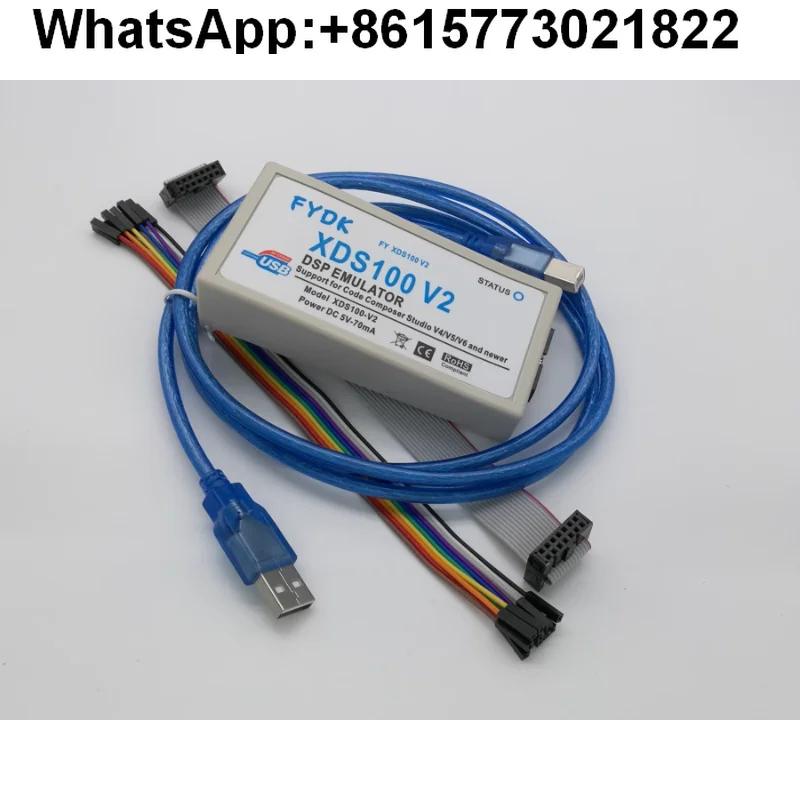

XDS100 V2 D-S-P e-mulator, support TI DSP/ARM CCS4/5/6 win7