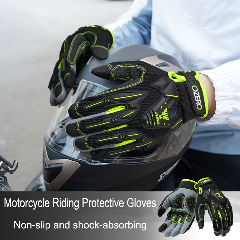 

Motorcycle Riding Gloves Moto Gloves Full Finger Motocross Anti-drop Knight Touch Screen Gloves