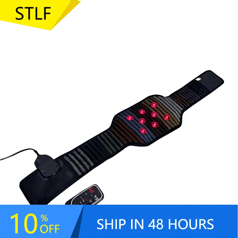 

STLFOEM ODM Portable Pemf Tourmaline Negative Ion Slim Wellness Relaxation Waist Belt Equipment For Beauty