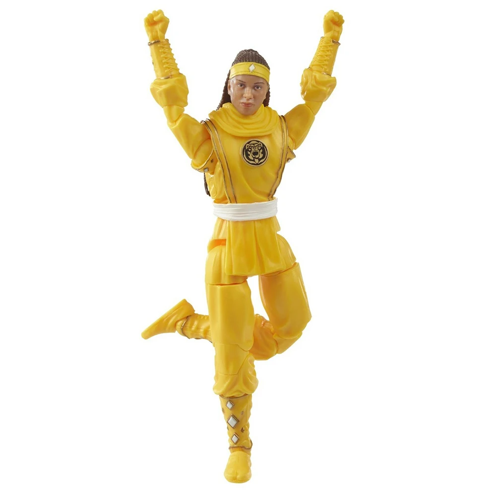 [In Stock] Hasbro Power Rangers Lightning Collection Mighty Morphin Ninja Yellow Ranger Action Figure 152Mm F5189