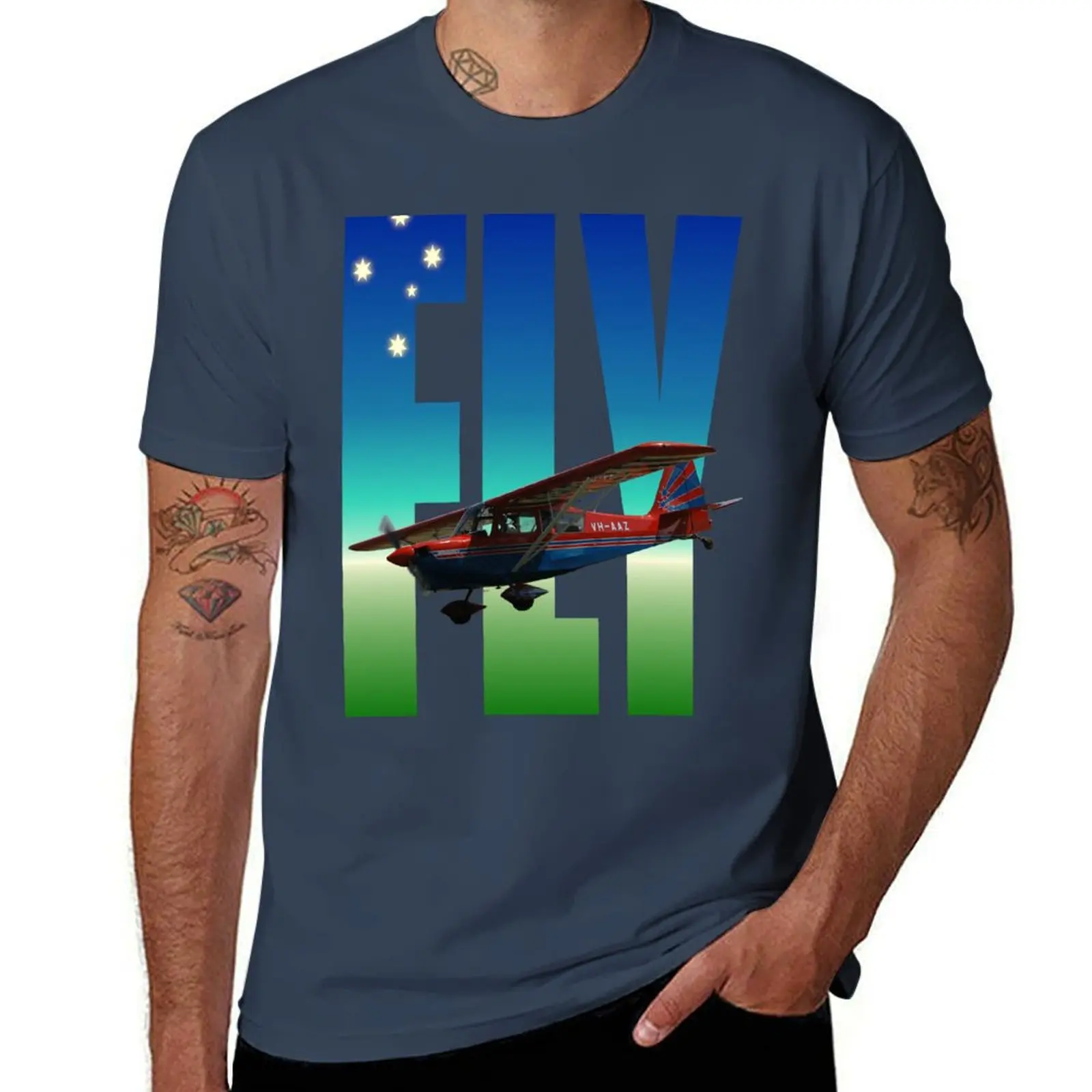 

Fly Design - Bellanca Super Decathlon VH-AAZ 20111106 T-Shirt football t shirt graphics anime stuff t shirts for men pack
