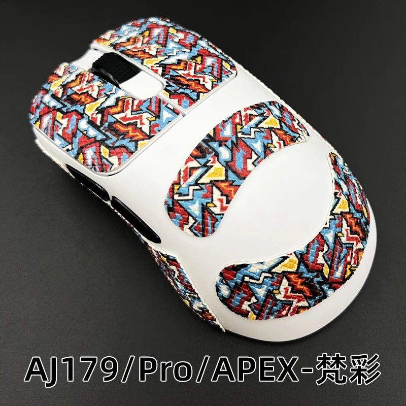 Nastro antiscivolo per mouse AJAZZ 179 - AJ179 /Pro /APEX Adesivi resistenti al sudore Facile da installare Controllo migliorato per i giochi