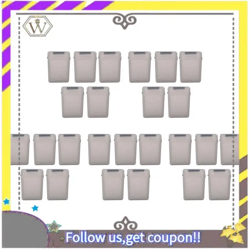 

AU33-25Pcs 3,5-дюймовый IDE SATA HDD Жесткий диск Пластиковый ящик для хранения Чехол Крышка корпуса Серый