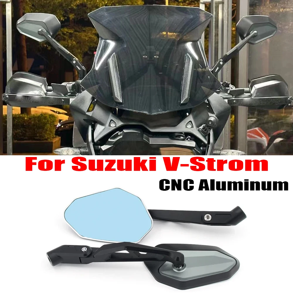 

CNC Aluminum Mirror For Suzuki VStrom DL800 V-Strom DL1000 V-Strom DL650 1000 1050 XT DL1050 DE V-Strom 250 DL Rearview Mirrors