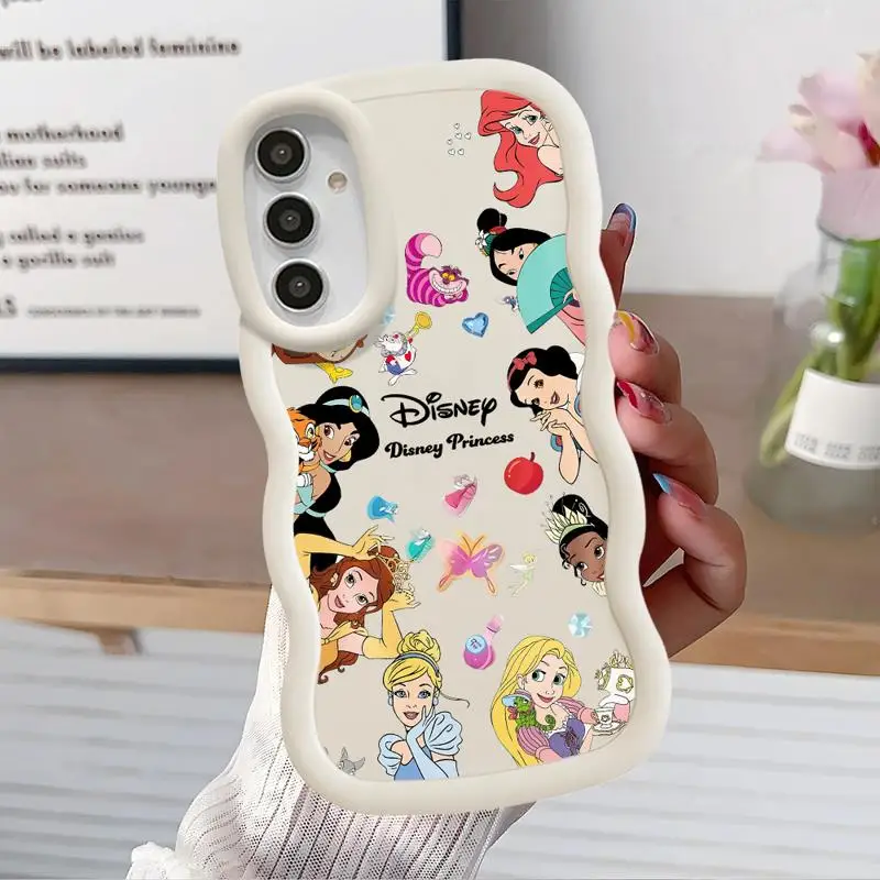 Disney Princess Cute phone Case for Galaxy A20 A30s A50s A02s A03 Core A04e A05 A11 A12 14 15 4G 5G A13 4G A21s A51 4G