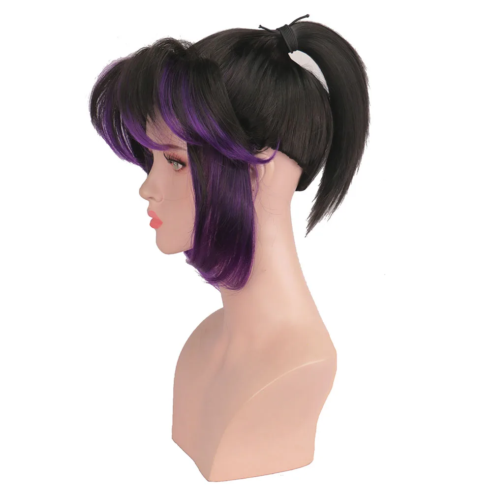 Kochou Shinobu Pruiken voor Halloween Cosplay Dames Cosplay Outfit Pruik Synthetische Pruiken voor Kostuumfeest