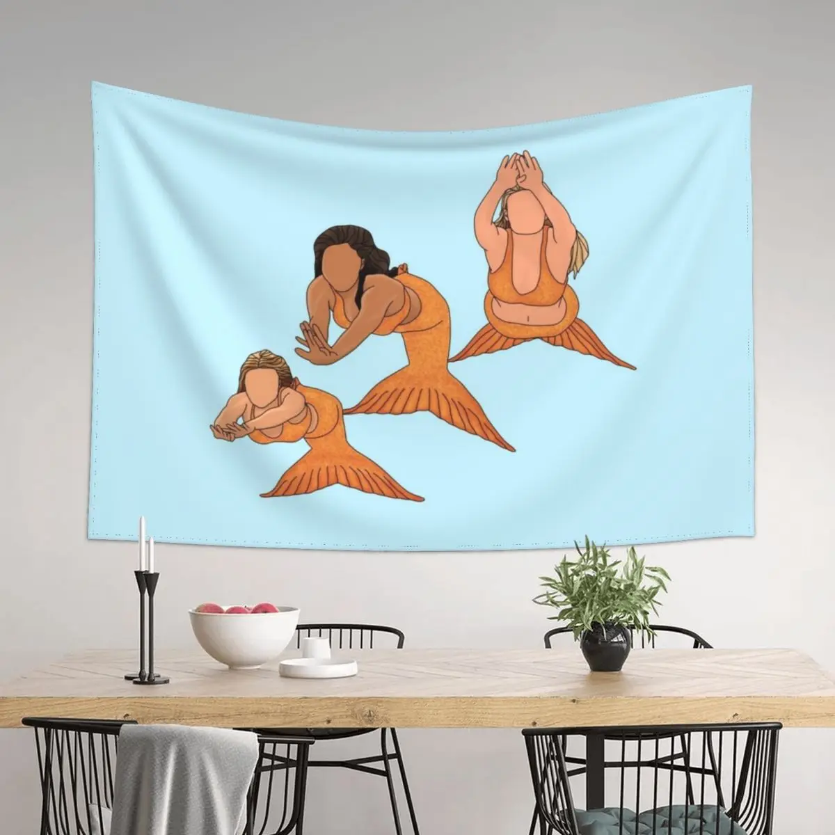 

H2o Emma Rikki Cleo Bella Tapestry Room Design Bedroom Deco Room Decorations Aesthetic Wall Carpet Tapestry