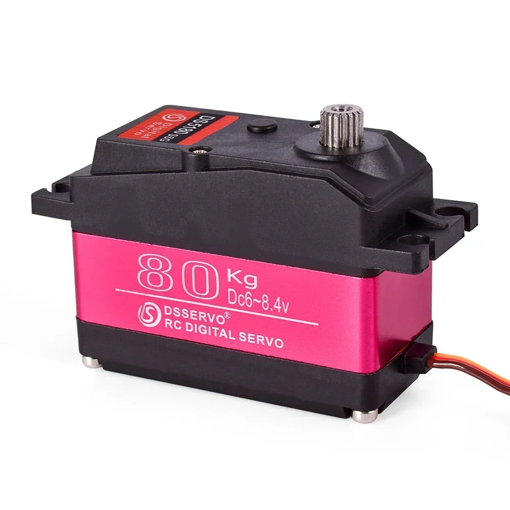 Servo 80KG RC 1/5 Servo กันน้ําแรงบิดสูง Servo 80Kg 8.4V เกียร์โลหะดิจิตอลสําหรับ Redcat HPI Baja 5B SS