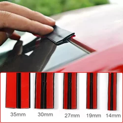 2Meter Rubber Car Sealing Strip 14/19/27/30/35mm Auto Roof Windshield Sealant Protector Window Seal Strips Sound Insulation Tape