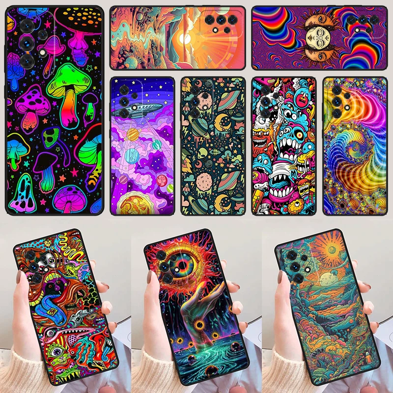 

Psychedelic Trippy For Samsung Galaxy A52 A72 A73 A20e A21S A50 A70 A11 A12 A42 A31 A40 A51 A71 A32 A80 A91 Phone Case Cover