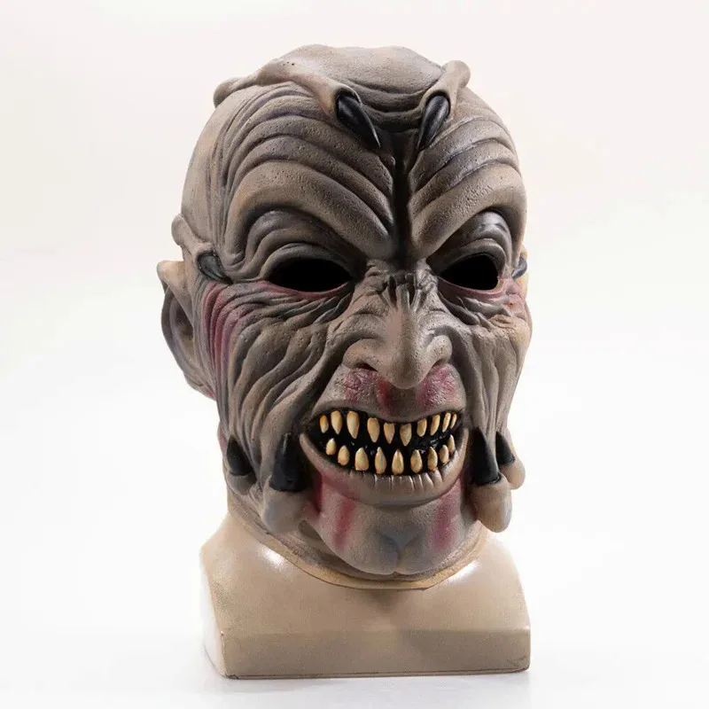 

♥ New 2025 2023 Cosplay Jeepers Creepers Scary The Bat People Monster Masks Halloween Mask Latex for Adult C ★ Bear House