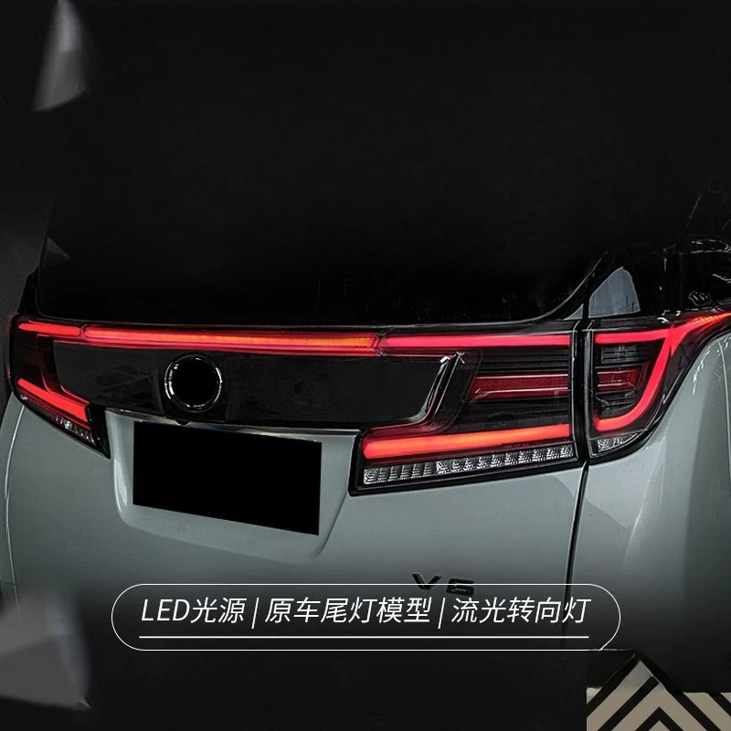 Suitable for Alphard 15-20 Models Tail Assembly Modified LED Driving Flowing Turn Signal Light Wilfa 30 Series