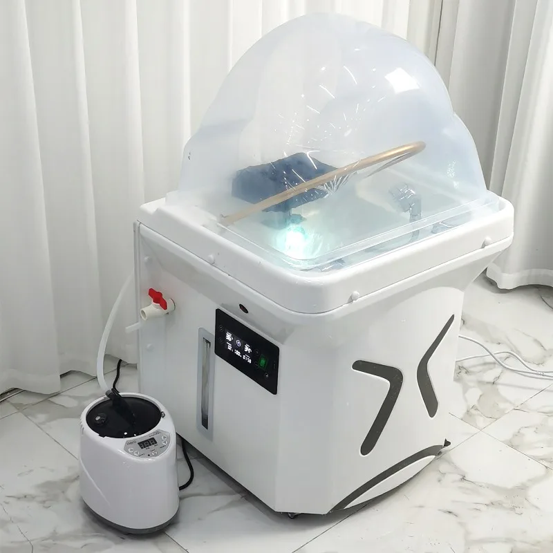 Modern Salon Hair Spa Equipment Multifunctional Shampoo Basin Shampoo Sink With Water Tank for Sale