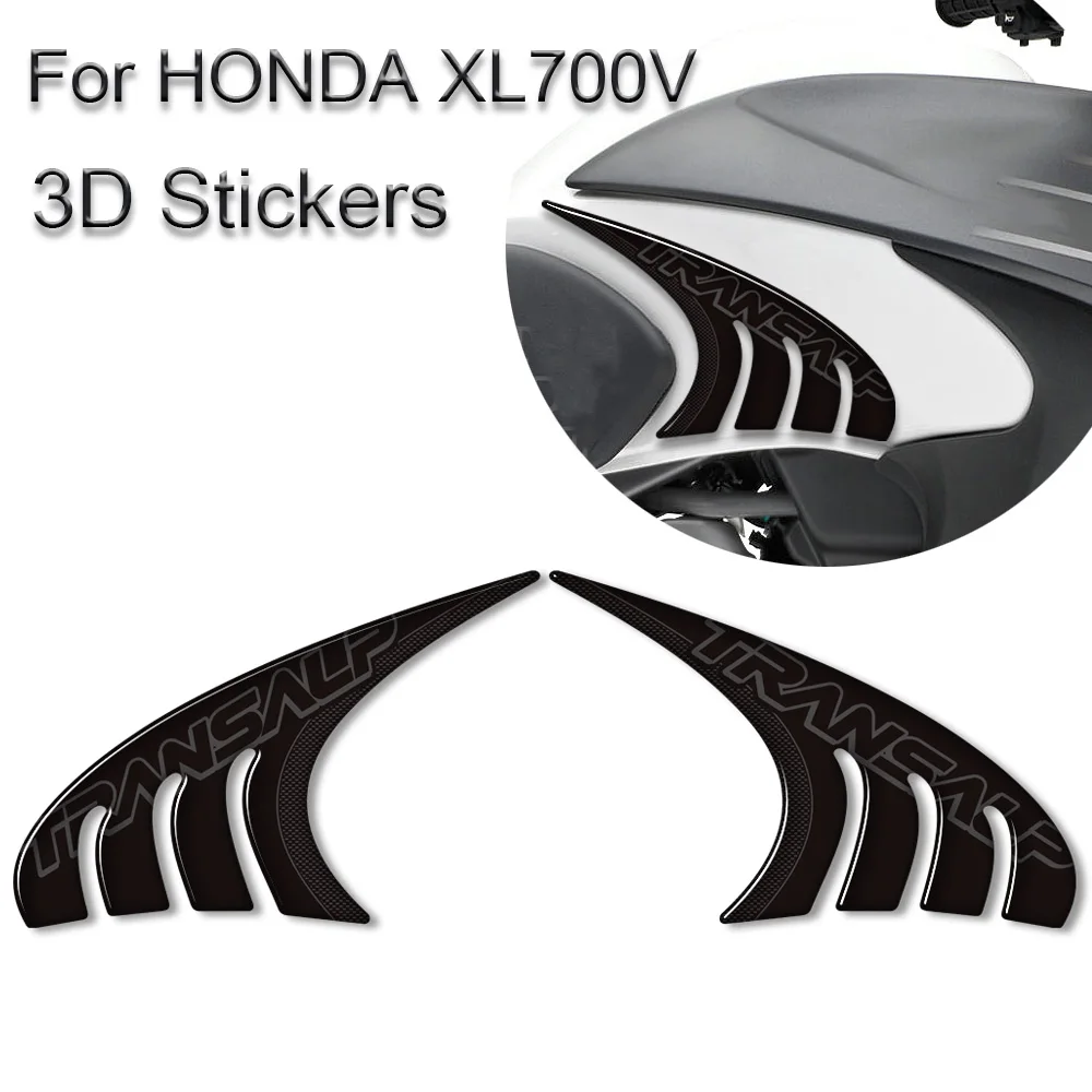 

Защитная накладка на бак, боковые ручки, комплект для газа, мазута, наколенники для HONDA TRANSALP XL 700 В XL700V XL700, наклейки на мотоцикл